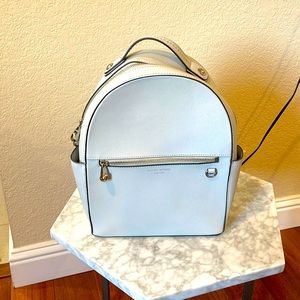 Henri Bendel light blue backpack